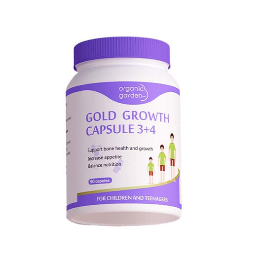 OrganicGarden Height Support Capsules bottle front view