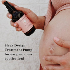 Organic herbal ingredients used in perineal oil.