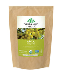 Organic India Amla Powder 1lb bottle - front view