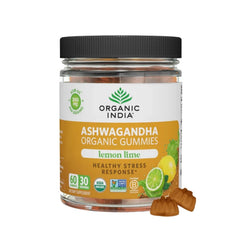 Hero image for ORGANIC INDIA Ashwagandha Gummies Lemon Lime