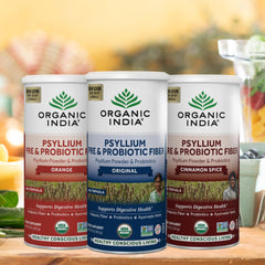 Sustainable regenerative organic farming in India for Organic India Psyllium Husk Powder