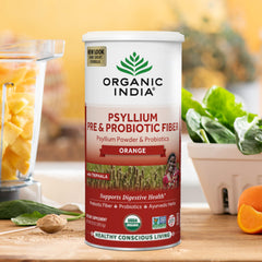 Psyllium powder with Bacillus Coagulans probiotic CFUs per serving