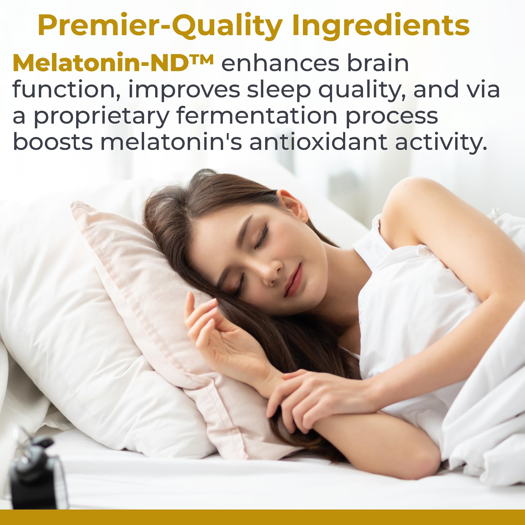 Organic ingredients used in Melatonin-ND liquid