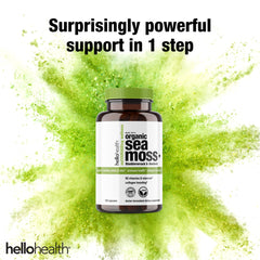 Seals: vegan, gluten-free, non-GMO on bottle