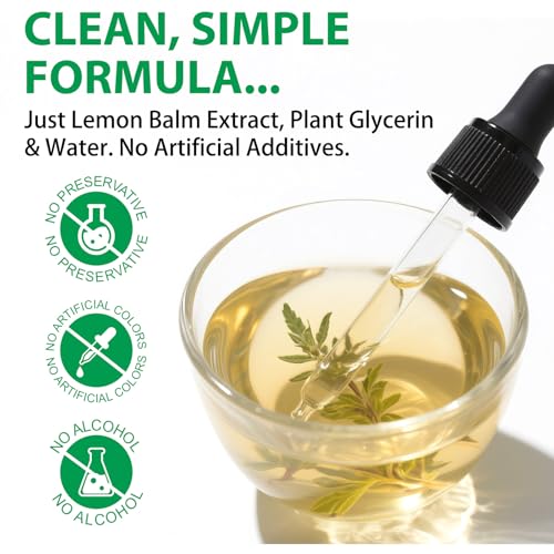 Label highlighting no alcohol and organic ingredients