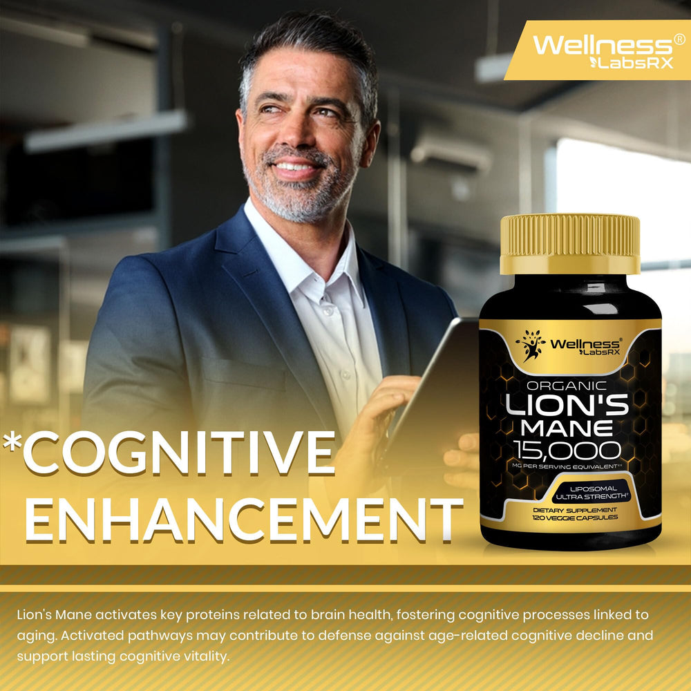 Organic Lion's Mane extract supplement