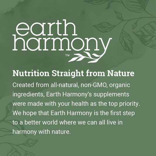 Back label showing ingredients and dosage information