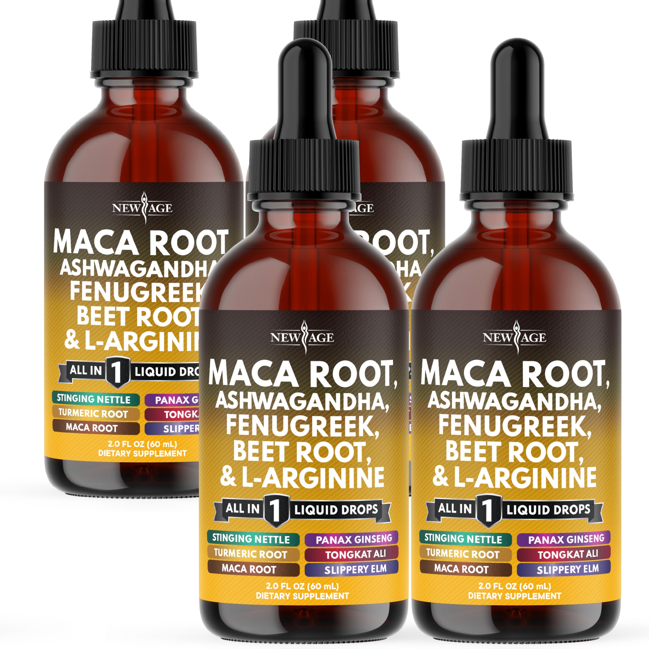 Organic Maca Root Liquid Drops 8oz bottle