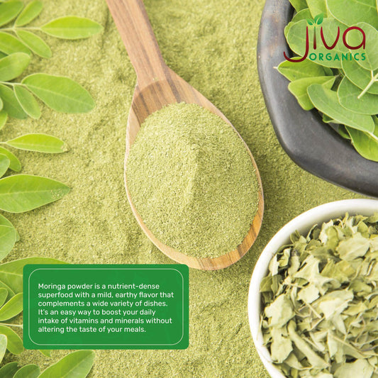 Organic Moringa leaf powder (Moringa oleifera)