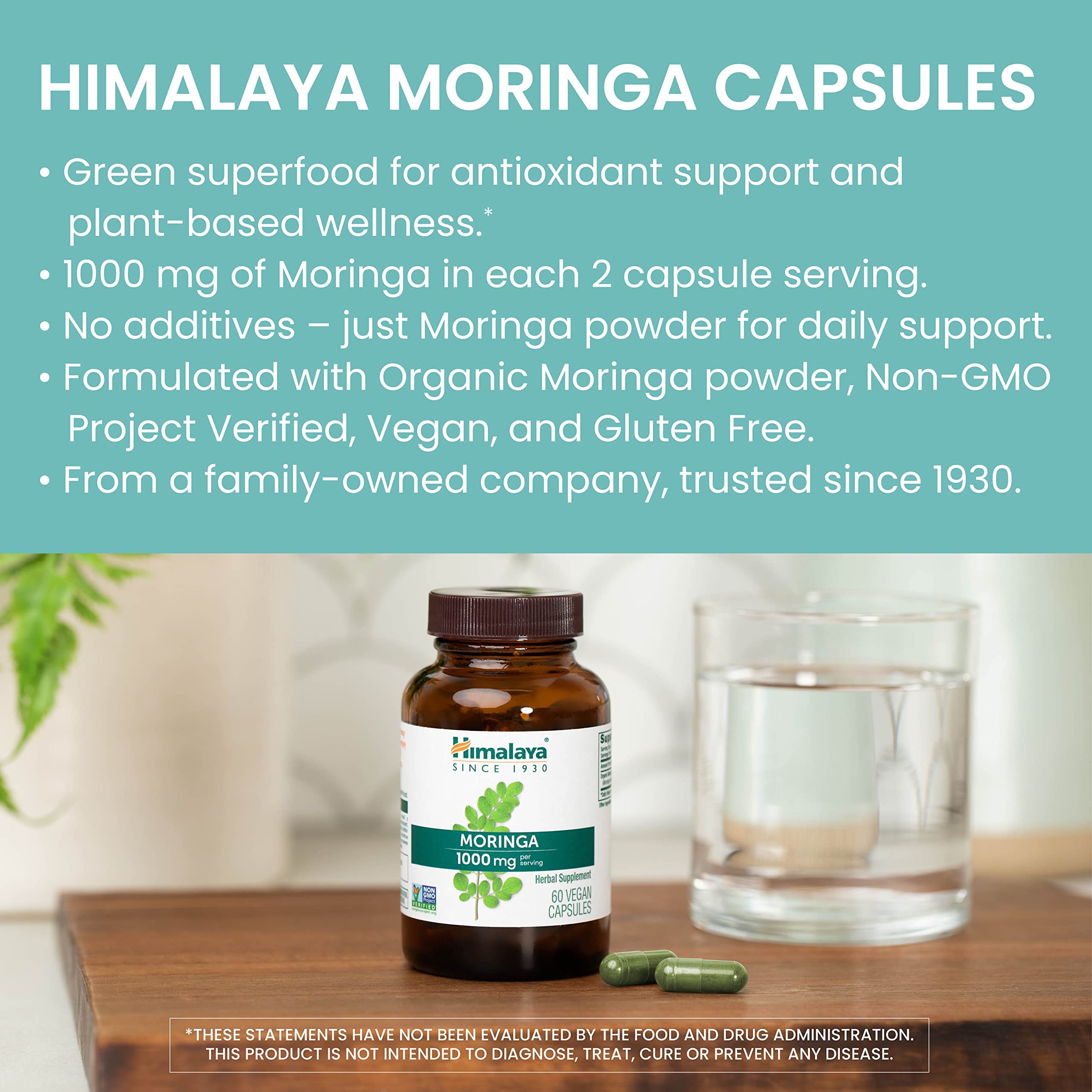 Organic Moringa powder and leaves