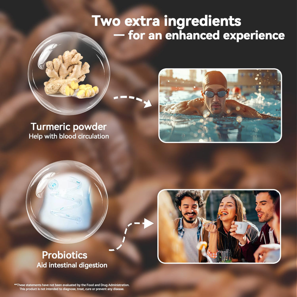 Serving suggestion: cup of Organic Mushroom Coffee