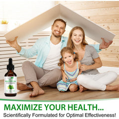 Usage instructions for oregano oil drops: 0.15 ml ~ 5 drops
