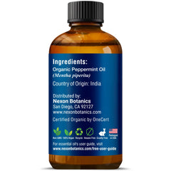 Nexon Botanics Organic Peppermint Essential Oil 30 ml packaging