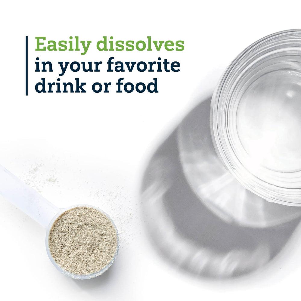 Ingredients: acacia fiber, Jerusalem artichoke fiber, green banana flour