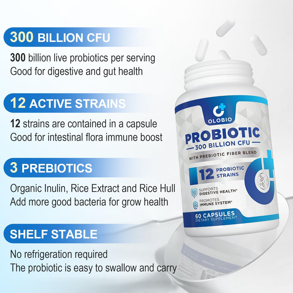 Illustration of 3 organic prebiotics