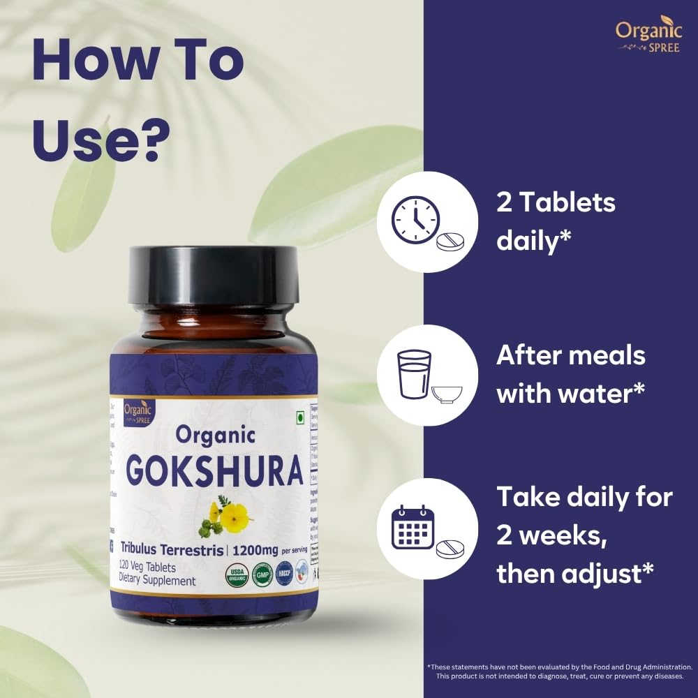 Tribulus Terrestris plant imagery associated with Gokshura