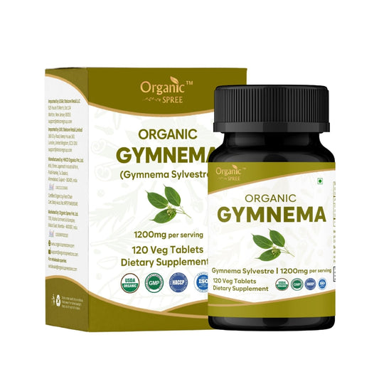 Organic Spree Gymnema 120 tablets bottle