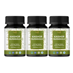 Organic Spree Kaishor Guggulu 120 Tablets bottle front view