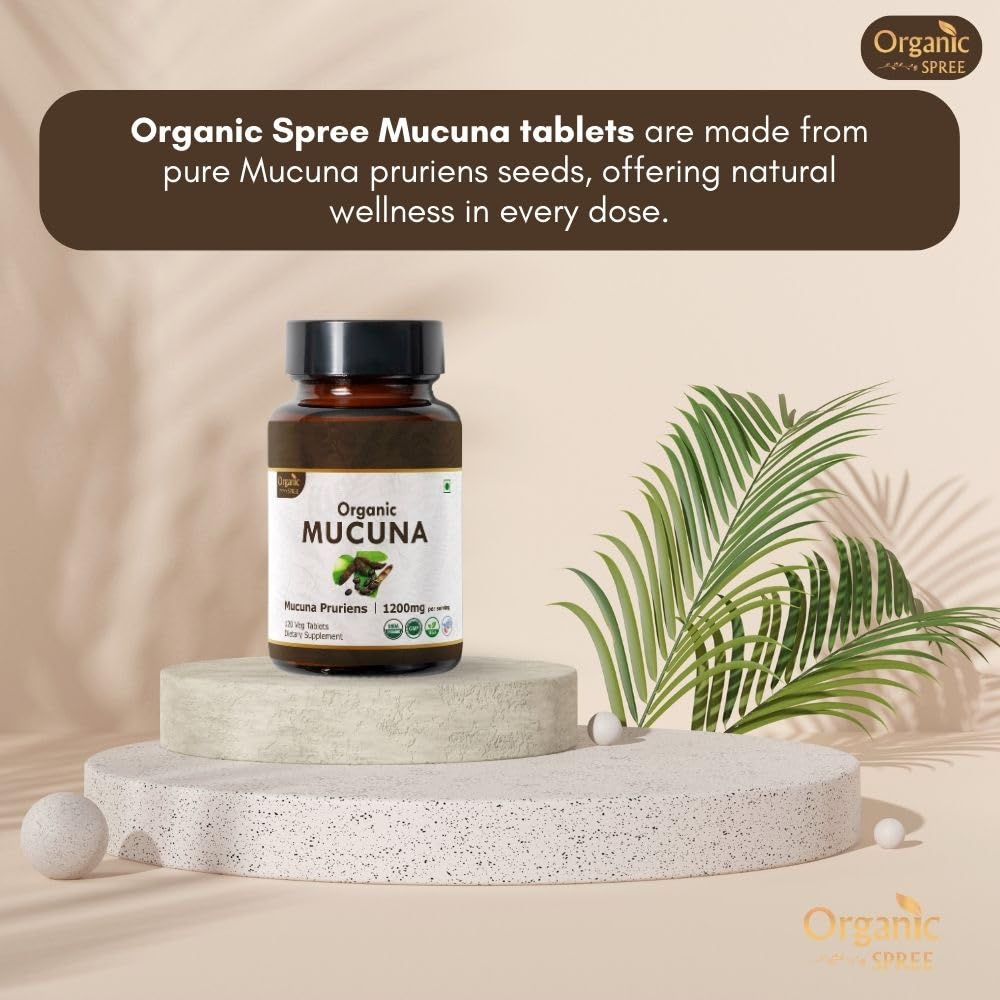 Storage instructions on the Organic Spree Mucuna label