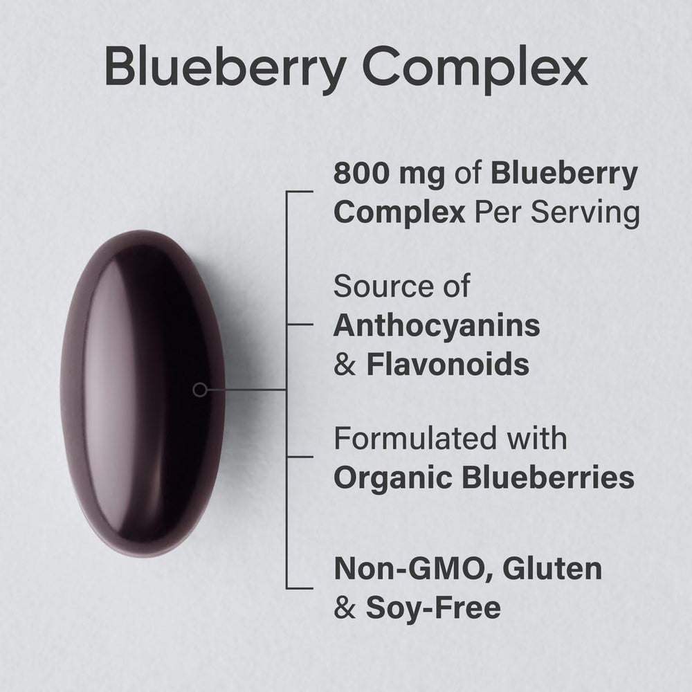 Organic US-grown blueberries used in capsules