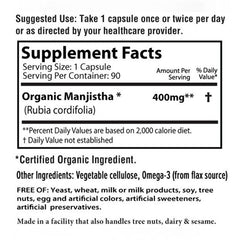 USDA Organic and Kosher seals on packaging