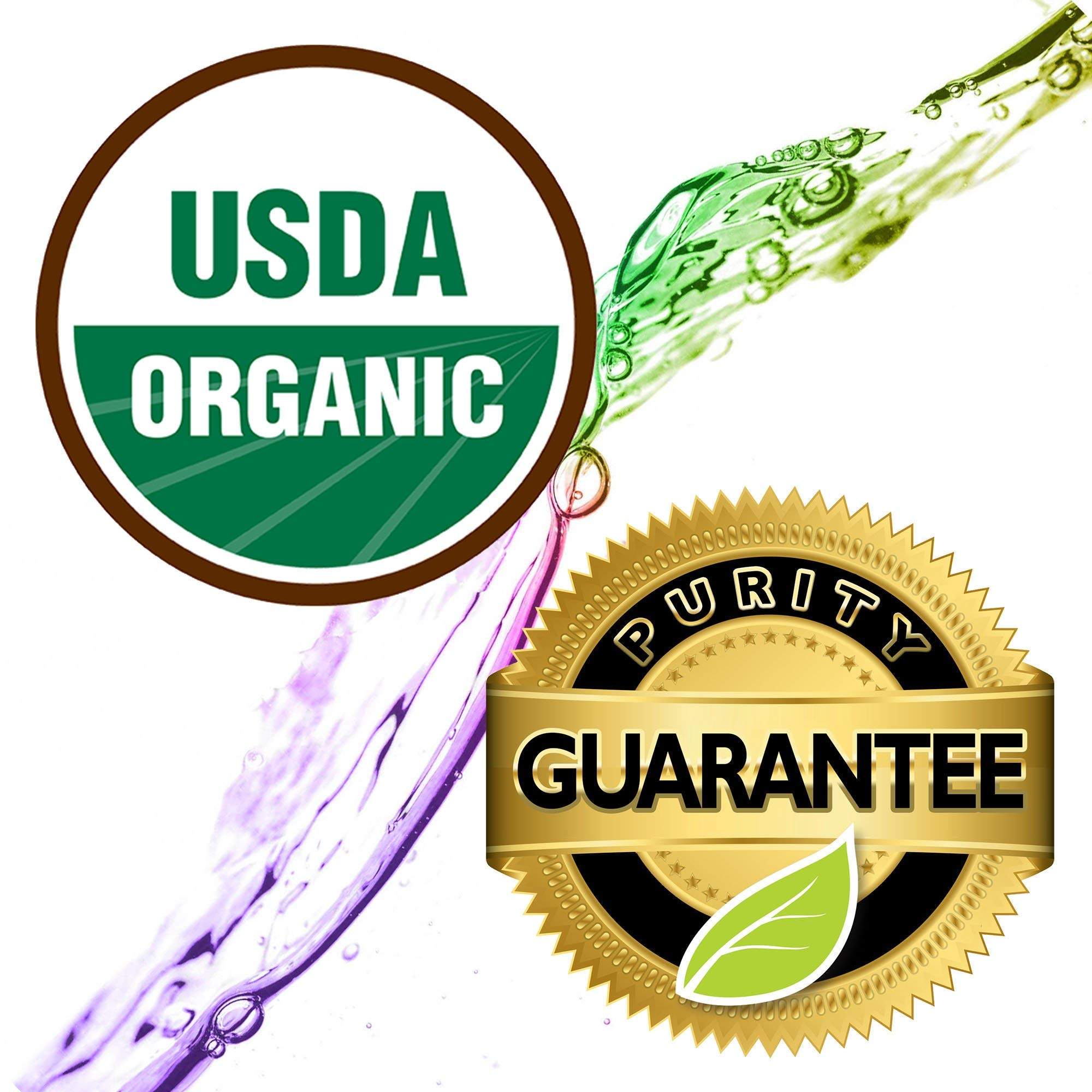 USDA Organic patchouli oil certificate image