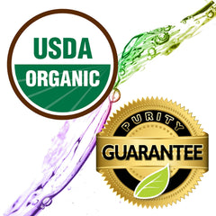 USDA Organic patchouli oil certificate image