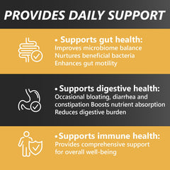 Organic vegan probiotic supplement, 120 capsules
