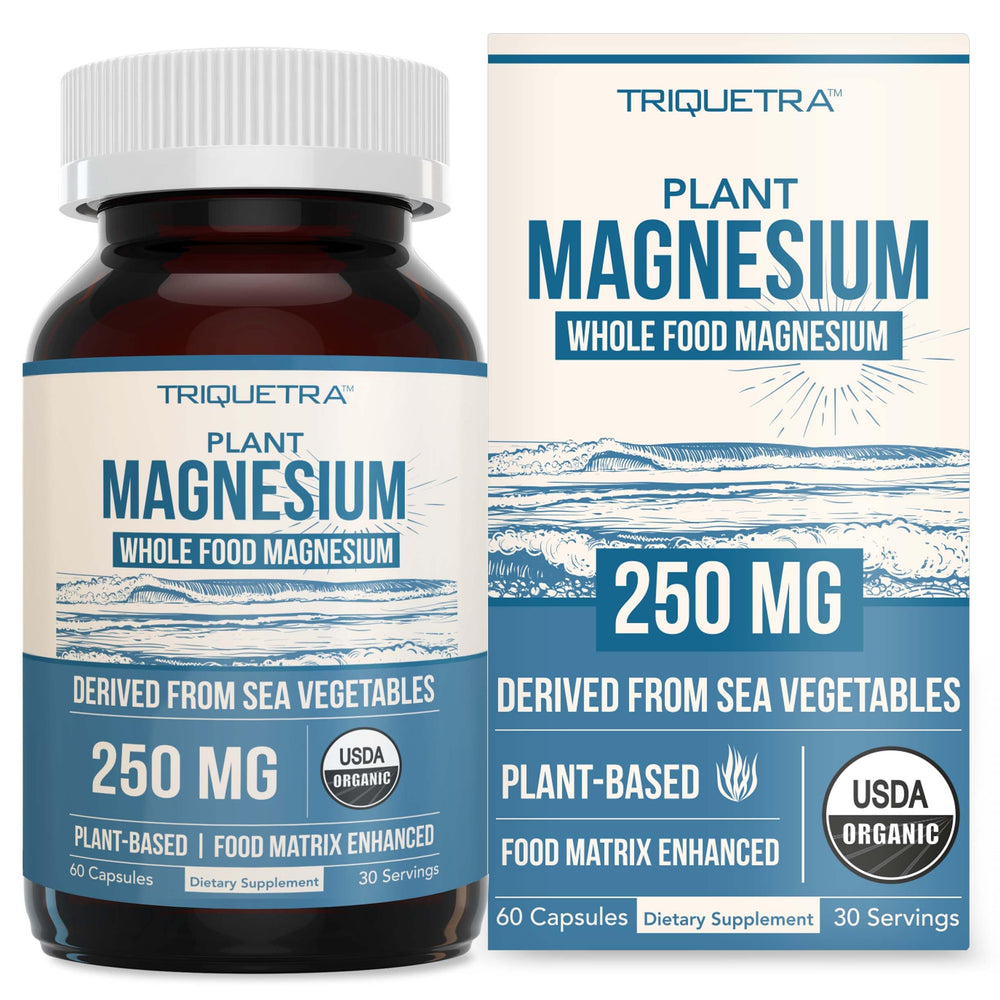 Organic whole food magnesium supplement - plant-based