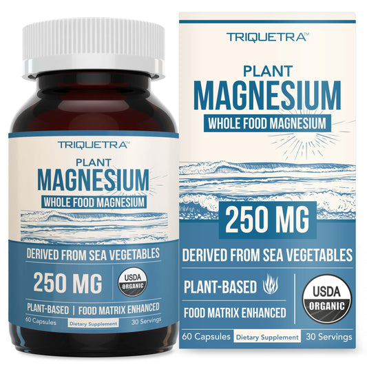 Organic whole food magnesium supplement - plant-based