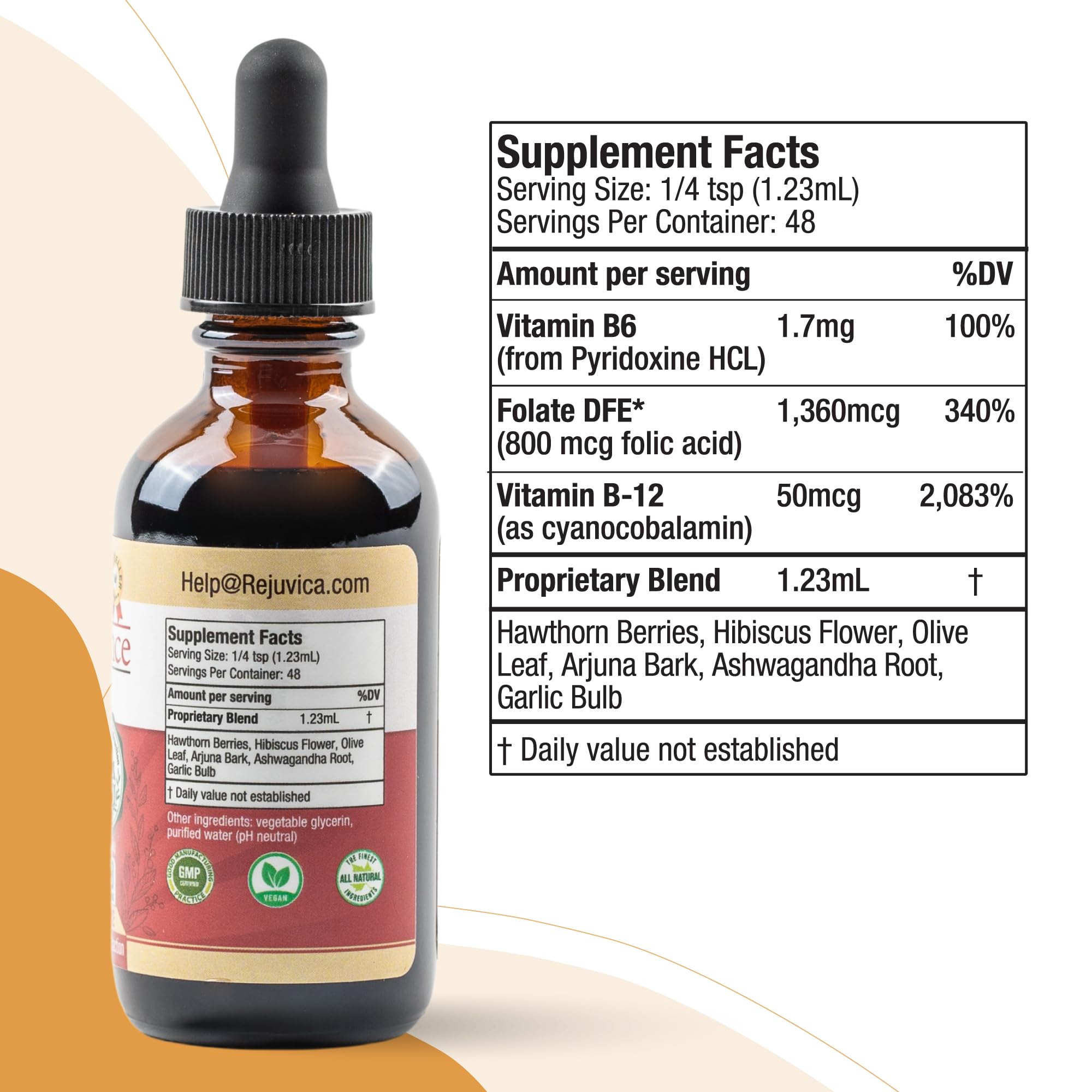 Organic and wildcrafted herbs used in CardioVance formula.