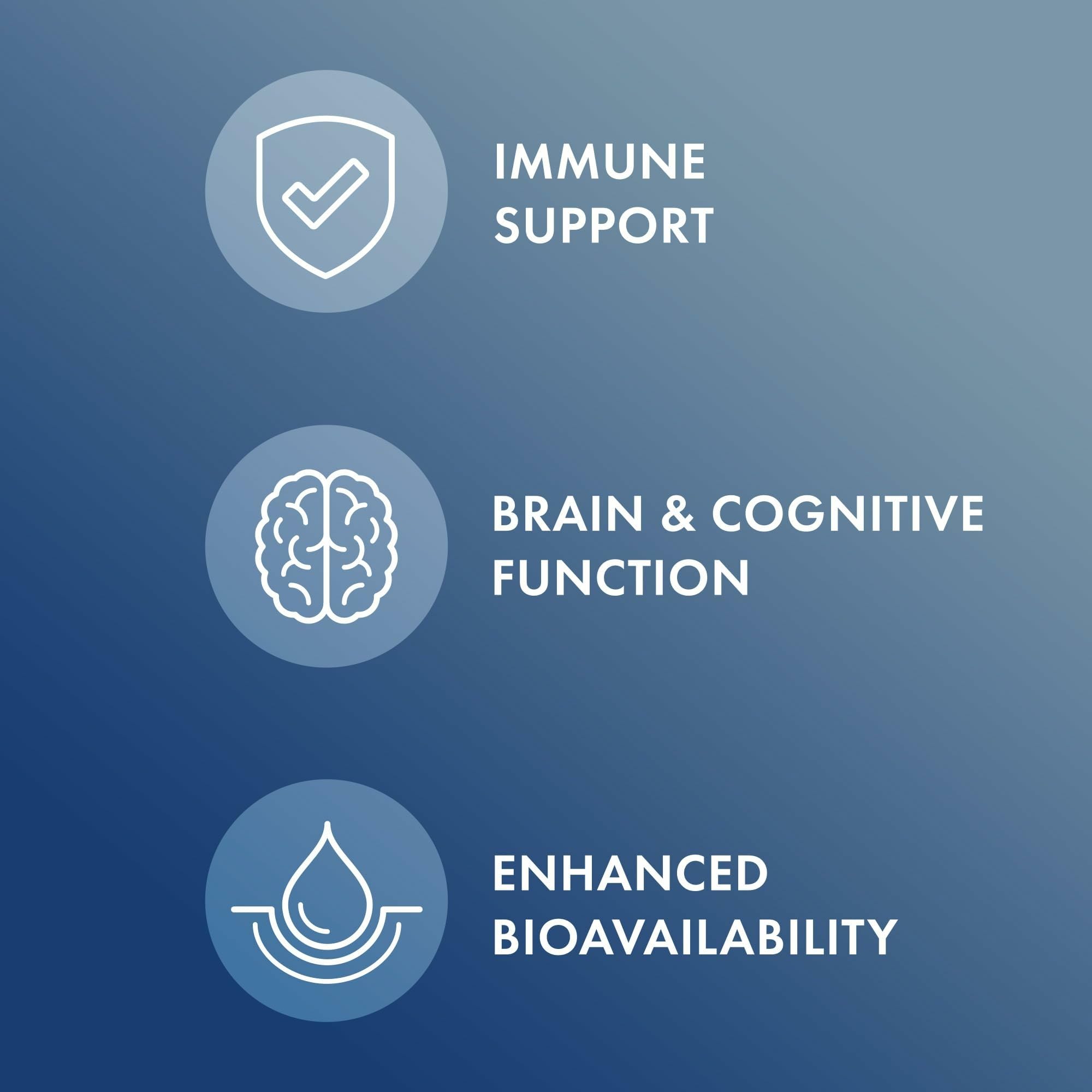 Illustration showing zinc supports immune and organ health
