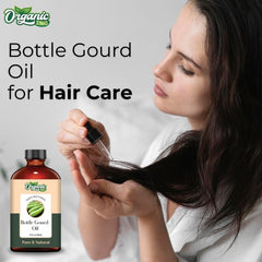 Organic Zing Bottle Gourd Oil skin-care-application for nourishing routine.