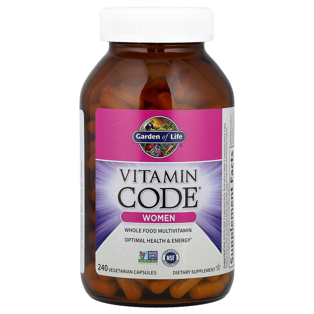 Organically grown fruits and vegetables used in the formula