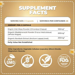 Packaging showing 45 servings and product name