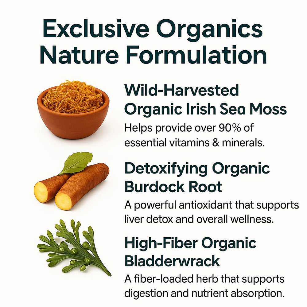 Close-up of plant-based minerals and ingredients list