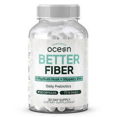 Organics Ocean Better Fiber bottle front view