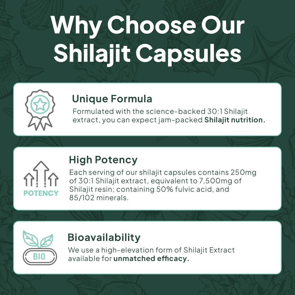 Product label highlighting 30x potency and daily capsule