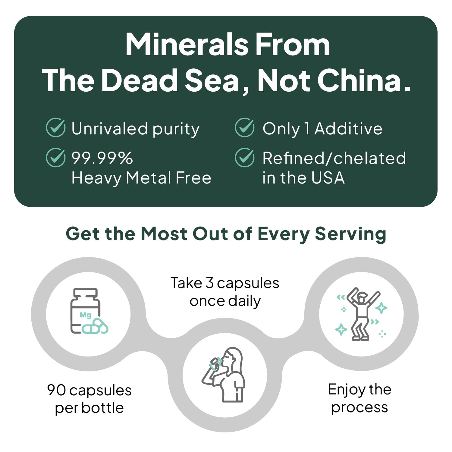 Organics Ocean product bears third-party testing seal for quality assurance.