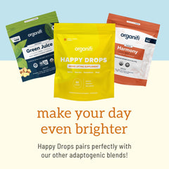 Ginger used in Organifi Happy Drops