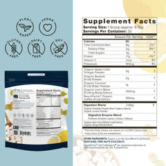 Organifi Pure bottle – side view