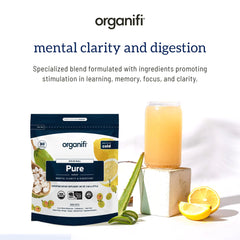 Organifi Pure ingredients label