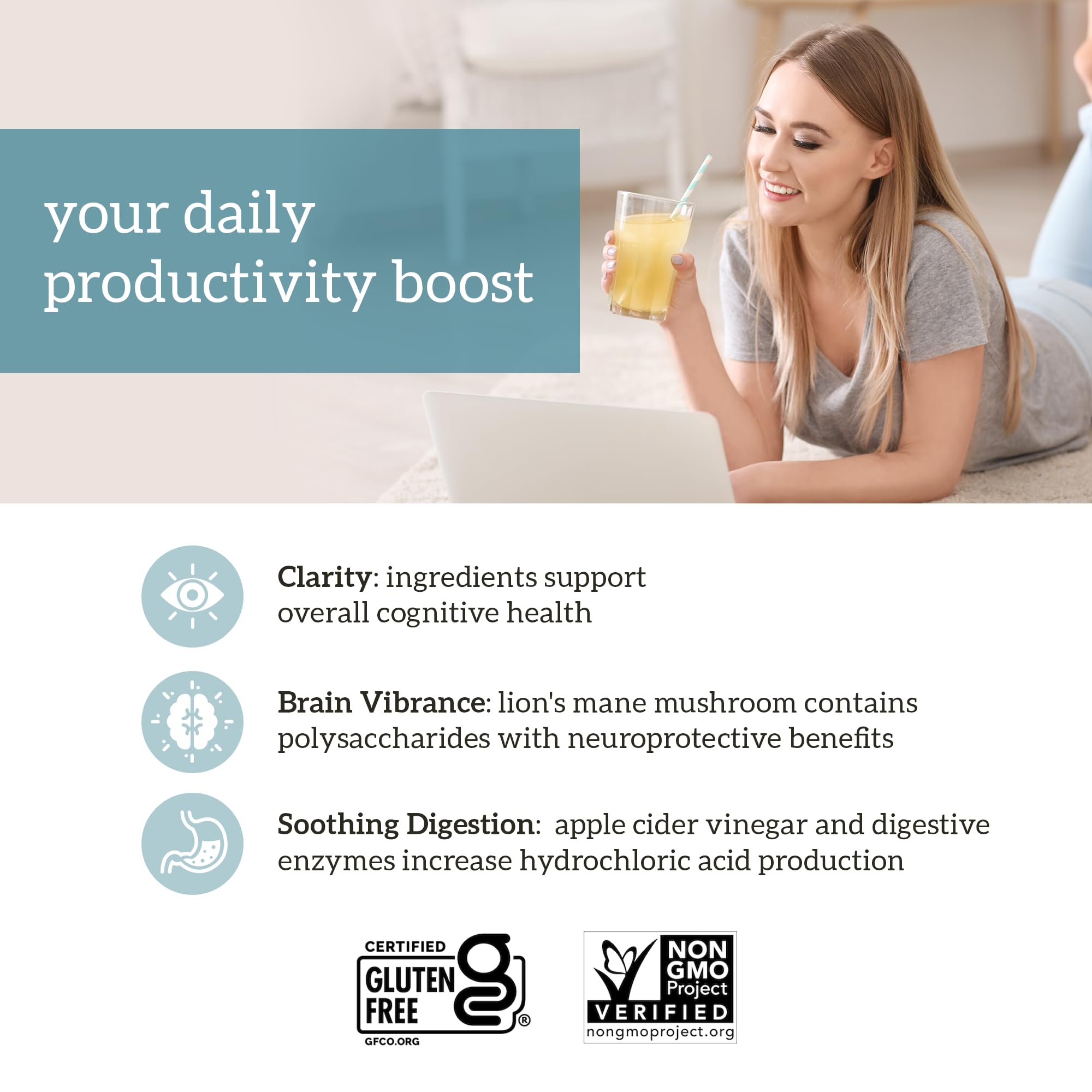Neurofactor coffee fruit extract used in Organifi Pure