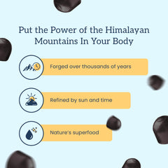 Graphic representing energy, minerals, and vitality