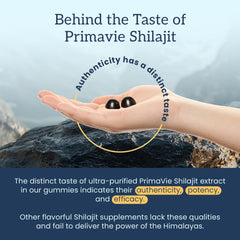 Organifi Shilajit Mineral profile illustrates 40-plus trace minerals for vitality.