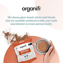 Organifi Harmony packaging and label