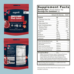 Scooped Organifi Red Juice powder