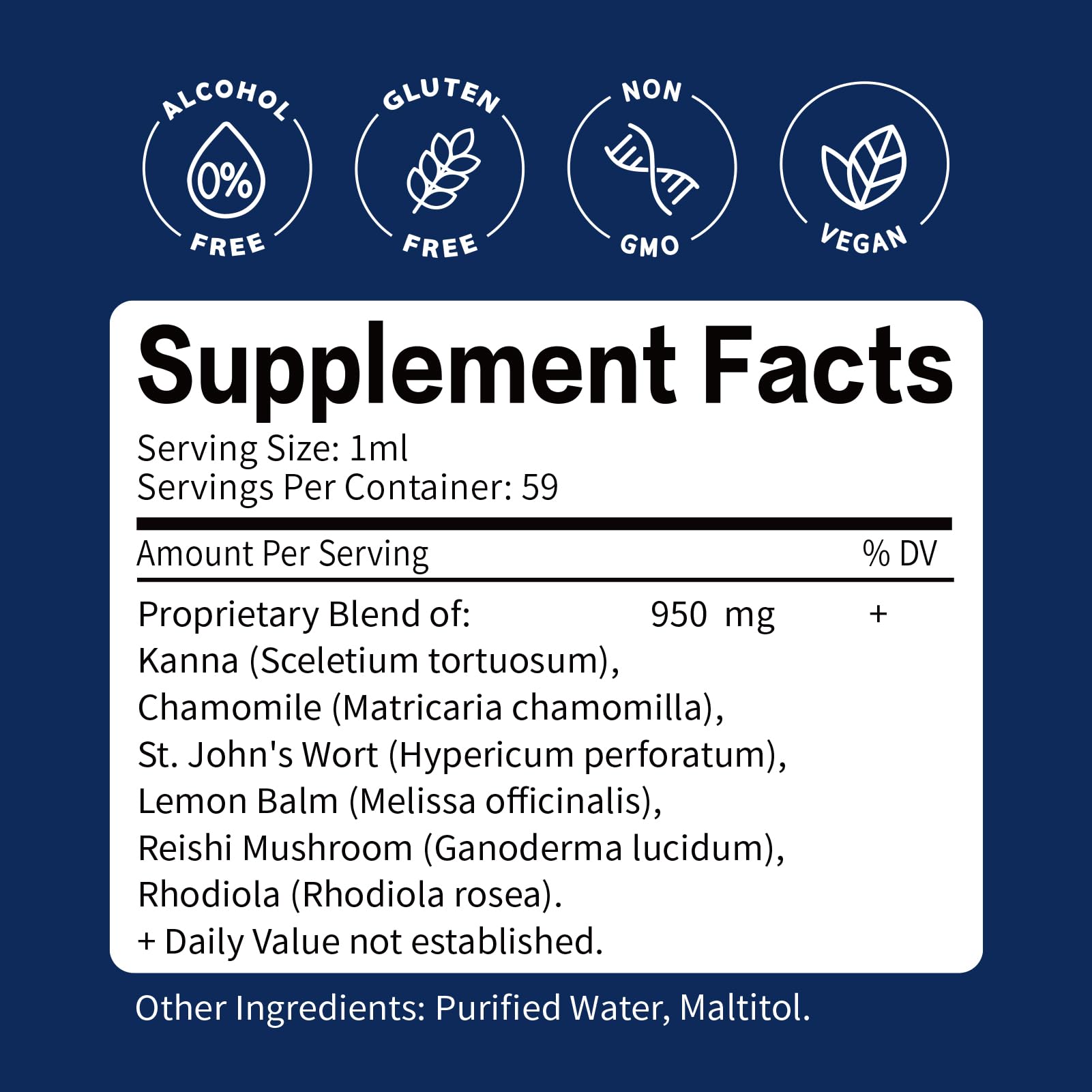 Packaging and shipping image of ORGANIHERBENCE Kanna Drops