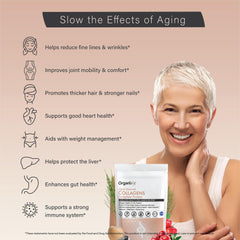 Coffee or smoothie with Organixx unflavored collagen powder