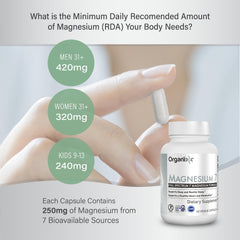 Close-up of chelated magnesium forms for optimal absorption